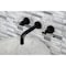 Kingston Brass KS8125CKL Two-Handle Wall Mount Bathroom Faucet, Oil Rubbed Bronze KS8125CKL - alternate 4